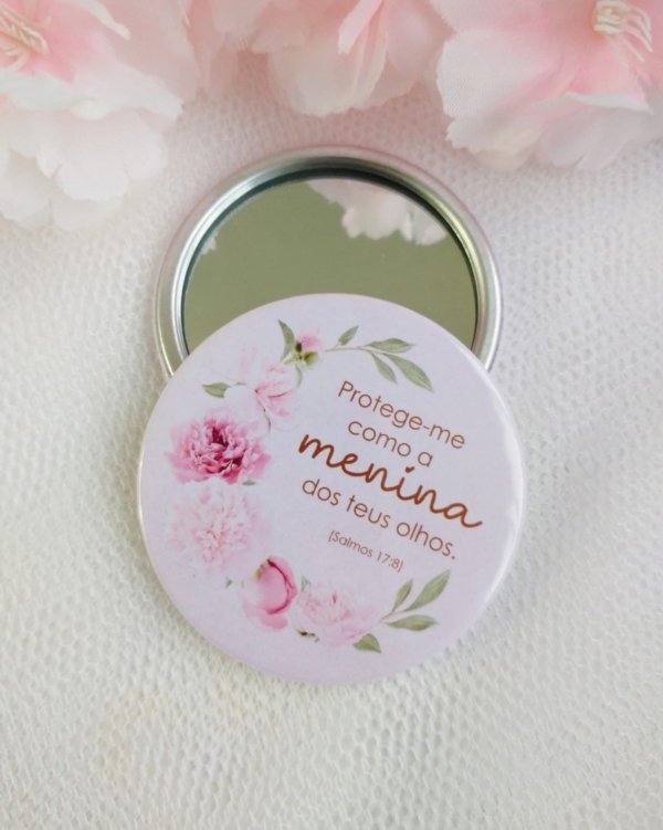 PRONTA-ENTREGA | ESPELHO DE BOLSA - MINHA MENINA
