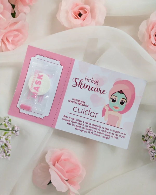 TICKET SKINCARE | CARTÃO COM MÁSCARA DESIDRATADA - Image 2