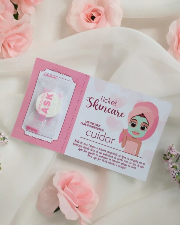 TICKET SKINCARE | CARTÃO COM MÁSCARA DESIDRATADA - Image 3