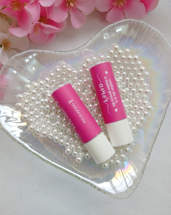 KIT BELEZA | HIDRATANTE LABIAL + ESPELHO DE BOLSA (OUTUBRO ROSA) - Image 3