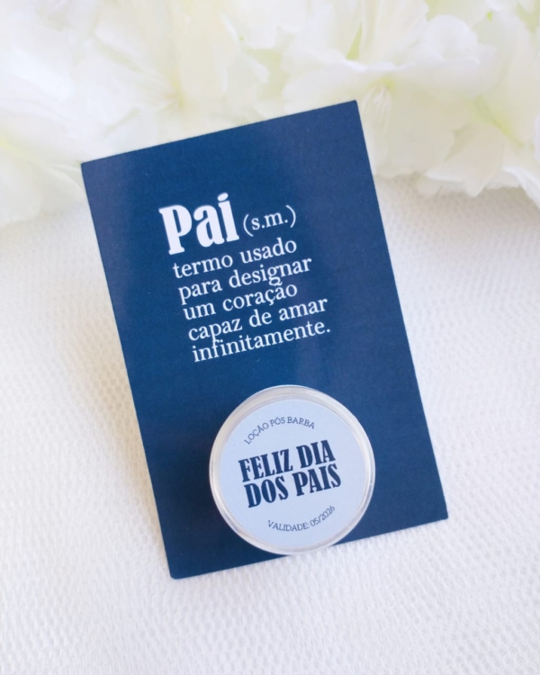 KIT CUIDADO | CARTÃO COM LOÇÃO PÓS BARBA 5G (PAI)