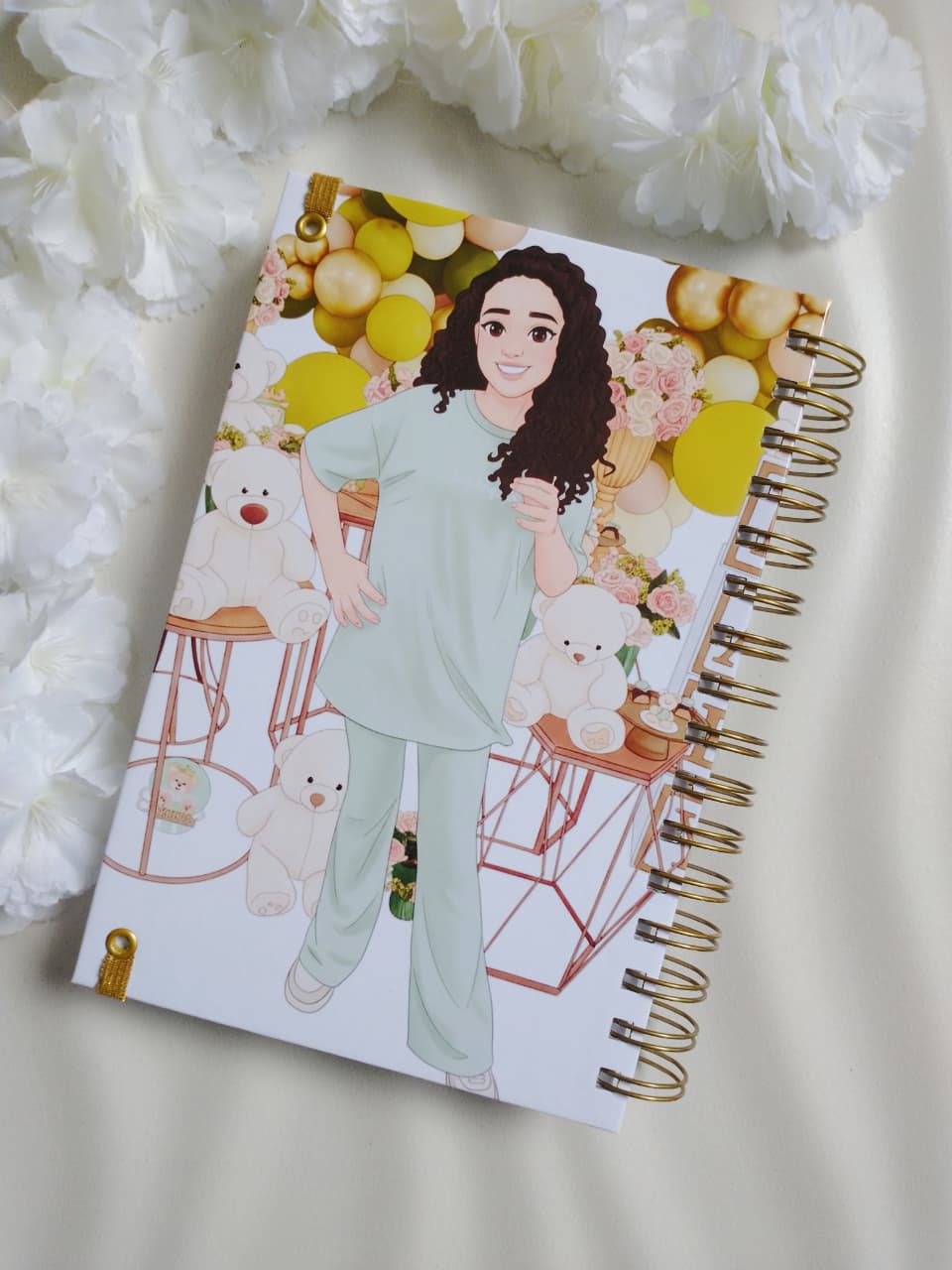 CADERNO A5 LUXO C/ 200 FOLHAS | CUSTOMIZE SUA CAPA - Image 2