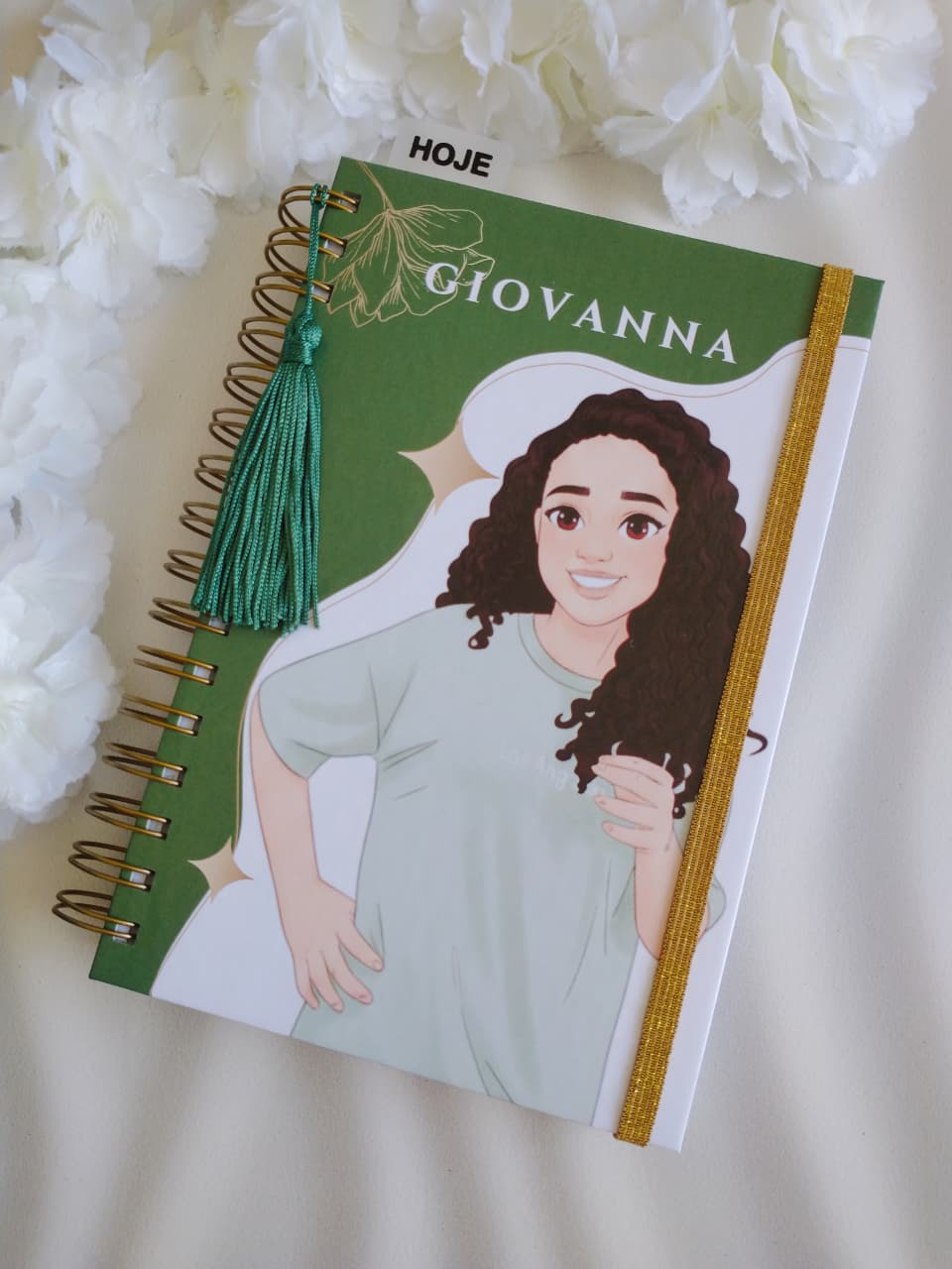 CADERNO A5 LUXO C/ 200 FOLHAS | CUSTOMIZE SUA CAPA